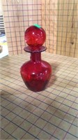 Red decanter
