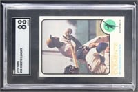 Roberto Clemente 1973 Topps #50 Baseball Card, gra