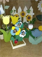 Country Wooden Flower decor