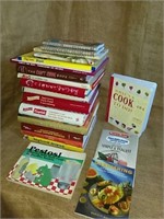 Variety of (20) Cook books