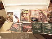BOX OF GUN VALUE & GUN RELATED BOOKS