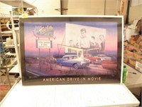 BRIAN MORGER AMERICAN DRIVE-IN # AND SIGNED PRINT