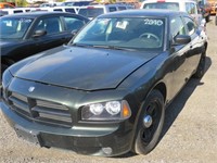 2010 DODGE CHARGER GREEN 143858 MILES