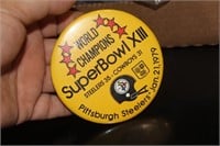 World Champions Superbowl XIII Large Button