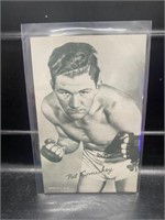 Vintage Pat Comiskey Exhibit Boxing Card