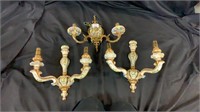 CAPADEMONTE WALL SCONCE AND 2 ITALIAN