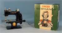 Toy Singer Sewing Machine in Box "SewHandy"