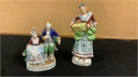 Occupied Japan Porcelain Courting Couple Figruine