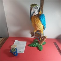 Squawkers Macaw animated bird