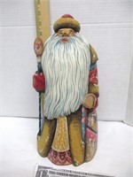 Wood Santa/Father Christmas Made in Russia