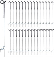 41 Inch Pig Tail Step-in Fence Post Pack of 30