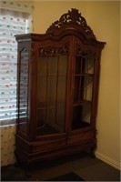 China Hutch w/ Drawers "Needs 1 Glass in Door "