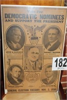 1936 Election Poster