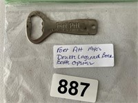 Fort Pitt bottle opener