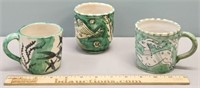 A.V. Vietri Italian Art Pottery Mugs