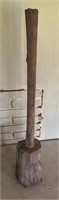 Antique 3’ Long Tamp Masher Tool