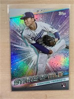 Yoshinobu Yamamoto Stars of MLB Insert Rookie