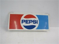 Pepsi Sign, Metal, 19.5" x 8"