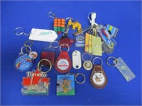 Lot Of Vintage Key Chains