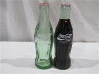 2 Coca Cola Bottles Sweden & Spain