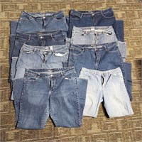 8 Pairs Womens Jeans