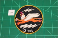 331st FIS USAF 1960s Military Patch