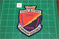 King 8 Fight Carl Kunsan Korea USAF 1950s Patch