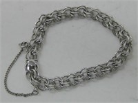 Marked Sterling Silver Bracelet