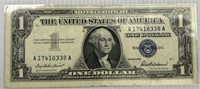 1957 One Dollar Blue Seal Silver Certificate