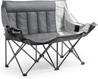 Dowinx Double Camping Chair  Grey PRO  440lbs