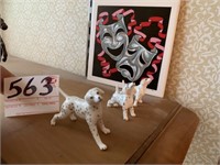 Dalmatian Dogs and Misc. on Shelf