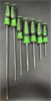 SnapOn 7 Pc Phillips Tip Screw Driver Set
