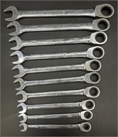 Matco 10 Pc 12 Pt Combo Ratcheting Wrench Set