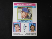 1976 TOPPS #199 VICTORY LEADERS NL