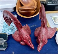 CERAMIC GAMECOCKS