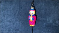 Glass Clown Ornament