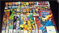 Approx 40 Vintage Marvel Assorted Comic Books Lot