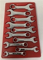 Combination Wrenches,in Case,7/16-1"