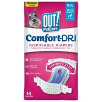 OUT! Pet Care Disposable Female Dog Diapers |
