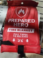 Prepared Hero Emergency Fire Blanket - 6 Pack -