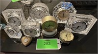 Group of Table Clocks