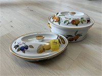 Royal Worcester Porcelain Serving Dishes