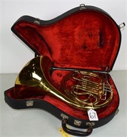 King french horn, w/case