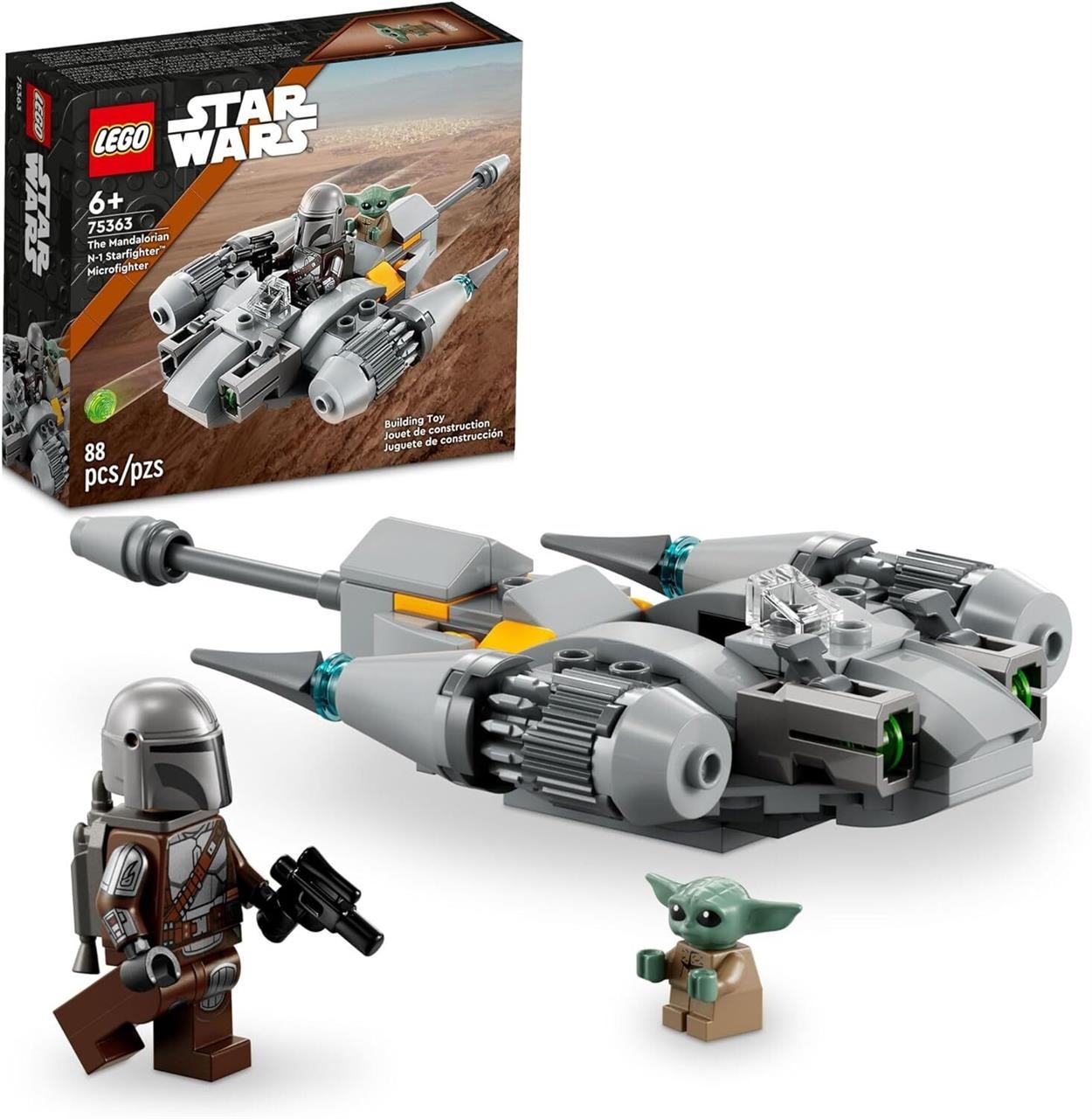 LEGO Star Wars N-1 Starfighter 75363 Grey