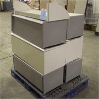 (6) Cubical Cabinets & Cubical Shelf