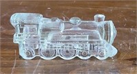 VTG Glass Train Candy Container