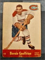 1955-56 Parkhurst NHL Bernie Geoffrion Card #43