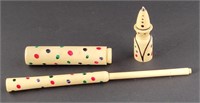 Polka Dot Bakelite Cigarette Holder