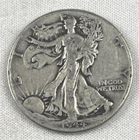 1944 Walking Liberty Silver Half Dollar, US 50c