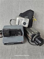 Vintage Camera Camcorder Lot Polaroid Impulse,